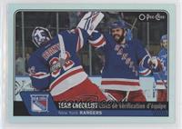 Team Checklist - New York Rangers