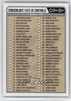 Checklist - Cards 1-110