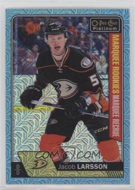 2016-17 O-Pee-Chee Platinum - [Base] - Ice Blue Traxx #169 - Marquee Rookies - Jacob Larsson