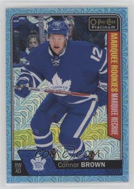 2016-17 O-Pee-Chee Platinum - [Base] - Ice Blue Traxx #175 - Marquee Rookies - Connor Brown