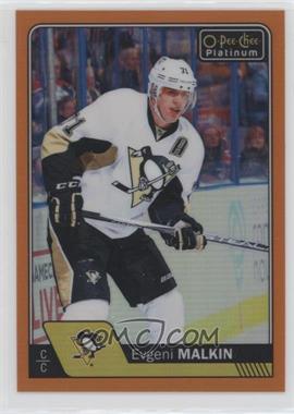 2016-17 O-Pee-Chee Platinum - [Base] - Orange Rainbow #136 - Evgeni Malkin /25