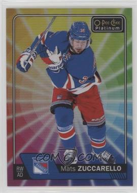 2016-17 O-Pee-Chee Platinum - [Base] - Rainbow Color Wheel #121 - Mats Zuccarello