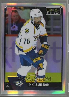 2016-17 O-Pee-Chee Platinum - [Base] - Rainbow #60 - P.K. Subban