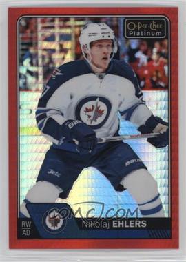 2016-17 O-Pee-Chee Platinum - [Base] - Red Prism #120 - Nikolaj Ehlers /199