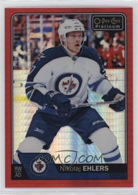 2016-17 O-Pee-Chee Platinum - [Base] - Red Prism #120 - Nikolaj Ehlers /199