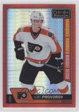 2016-17 O-Pee-Chee Platinum - [Base] - Red Prism #156 - Marquee Rookies - Ivan Provorov /199
