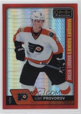 2016-17 O-Pee-Chee Platinum - [Base] - Red Prism #156 - Marquee Rookies - Ivan Provorov /199