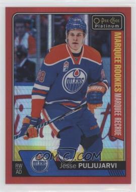 2016-17 O-Pee-Chee Platinum - [Base] - Red Prism #160 - Marquee Rookies - Jesse Puljujarvi /199