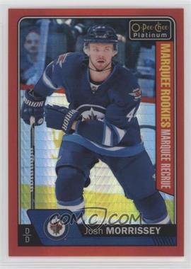 2016-17 O-Pee-Chee Platinum - [Base] - Red Prism #172 - Marquee Rookies - Josh Morrissey /199