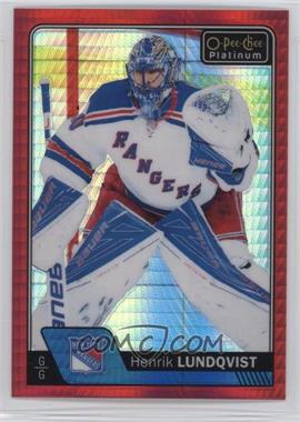 2016-17 O-Pee-Chee Platinum - [Base] - Red Prism #53 - Henrik Lundqvist /199