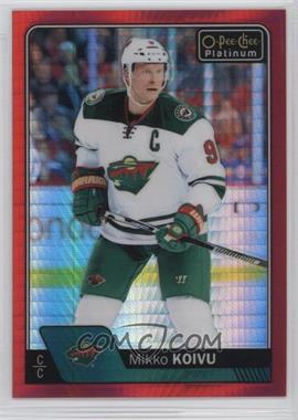 2016-17 O-Pee-Chee Platinum - [Base] - Red Prism #55 - Mikko Koivu /199