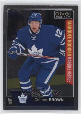 2016-17 O-Pee-Chee Platinum - [Base] #175 - Marquee Rookies - Connor Brown