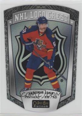 2016-17 O-Pee-Chee Platinum - NHL Logo Crest Die-Cuts - Cracked Ice #NHLLD-7 - Jaromir Jagr