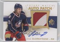 Future Watch Autographs - Oliver Bjorkstrand #/100