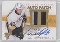 Future Watch Autographs - Oskar Sundqvist #/100