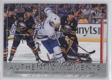 2016-17 SP Authentic - [Base] #113 - Authentic Moments - Mitch Marner