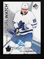 Future Watch Autographs - Mitch Marner [Poor to Fair] #/999