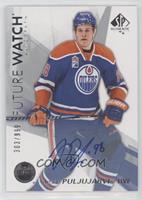 Future Watch Autographs - Jesse Puljujarvi #/999