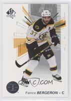 Patrice Bergeron