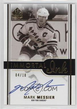 2016-17 SP Authentic - Immortal Ink Autographs #II-MM - Mark Messier /10