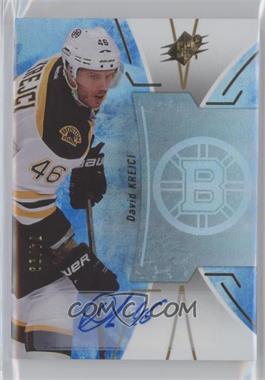 2016-17 SPx - [Base] - Blue Autographs #3 - Stars and Legends - David Krejci /99