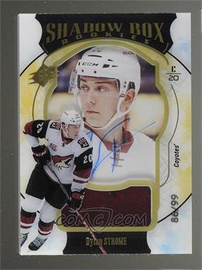 2016-17 SPx - [Base] - Gold Premium Material Autographs #64 - Shadow Box Rookies - Dylan Strome /99