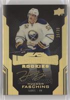 Lustrous Rookies Signatures - Hudson Fasching [Noted] #/35