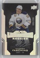 Lustrous Rookies Signatures - Hudson Fasching #/299