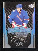 Lustrous Rookies Signatures - Jimmy Vesey [Noted] #/299