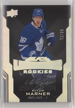 2016-17 UD Black - [Base] #73 - Lustrous Rookies Signatures - Mitch Marner /99 [EX to NM]