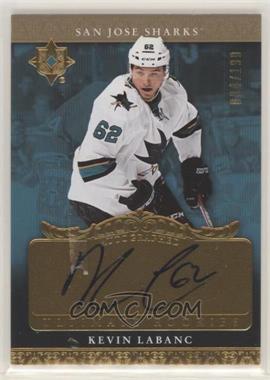 2016-17 Ultimate Collection - 2006-07 Retro Rookie Auto #RRA-KL - Tier 1 - Kevin Labanc /199