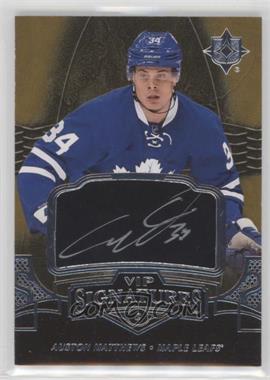 2016-17 Ultimate Collection - Achievements VIP Signatures #VIPS-AM - Tier 3 - Auston Matthews