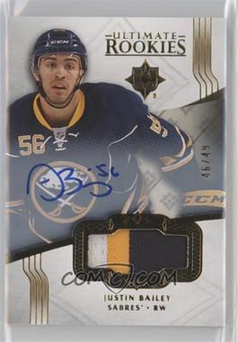 2016-17 Ultimate Collection - [Base] - Gold Autographs #128 - Ultimate Rookies Auto Patch - Justin Bailey /49