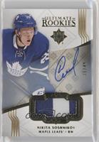 Ultimate Rookies Auto Patch - Nikita Soshnikov #/49