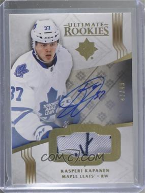 2016-17 Ultimate Collection - [Base] - Gold Autographs #143 - Ultimate Rookies Auto Patch - Kasperi Kapanen /49