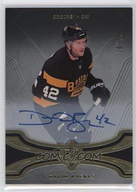 2016-17 Ultimate Collection - [Base] - Gold Autographs #19 - David Backes /75