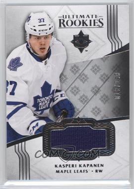 2016-17 Ultimate Collection - [Base] - Silver Jersey #143 - Ultimate Rookies - Kasperi Kapanen /249