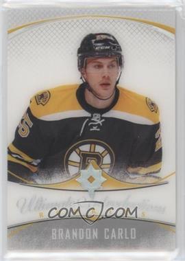 2016-17 Ultimate Collection - [Base] #82 - Tier 2 - Ultimate Introductions - Brandon Carlo