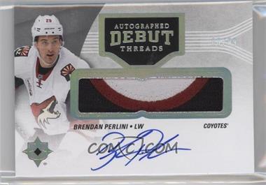 2016-17 Ultimate Collection - Debut Threads Auto Patch #DT-PE - Tier 1 - Brendan Perlini /99