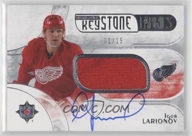 2016-17 Ultimate Collection - Keystone Fabrics Auto #SKF-IL - Tier 3 - Igor Larionov /15