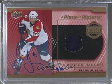 2016-17 Upper Deck - A Piece of History 1000 Point Club - Autographs #PC-JJ - Jaromir Jagr /10 [Noted]