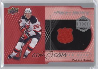 2016-17 Upper Deck - A Piece of History 1000 Point Club #PC-PE - Patrik Elias