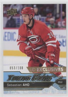 2016-17 Upper Deck - [Base] - Exclusives #210 - Young Guns - Sebastian Aho /100