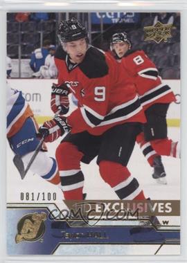 2016-17 Upper Deck - [Base] - Exclusives #360 - Taylor Hall /100