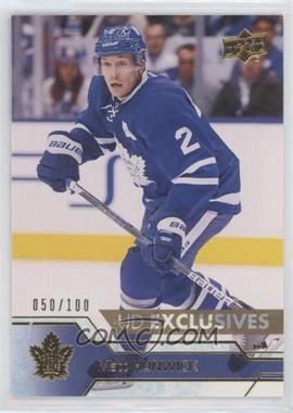 2016-17 Upper Deck - [Base] - Exclusives #425 - Matt Hunwick /100