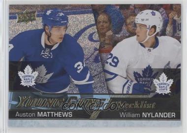 2016-17 Upper Deck - [Base] - Gold Rainbow Foil #250 - Young Guns Checklist - Auston Matthews, William Nylander