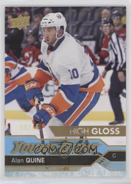 2016-17 Upper Deck - [Base] - High Gloss #208 - Young Guns - Alan Quine /10