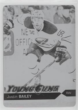 2016-17 Upper Deck - [Base] - Printing Plate Black #246 - Young Guns - Justin Bailey /1