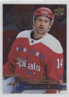 2016-17 Upper Deck - [Base] - Silver Foil #188 - Justin Williams