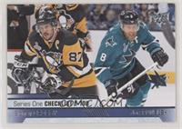 Checklist - Sidney Crosby, Joe Pavelski